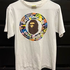 Bape Camo Busy Works Tee